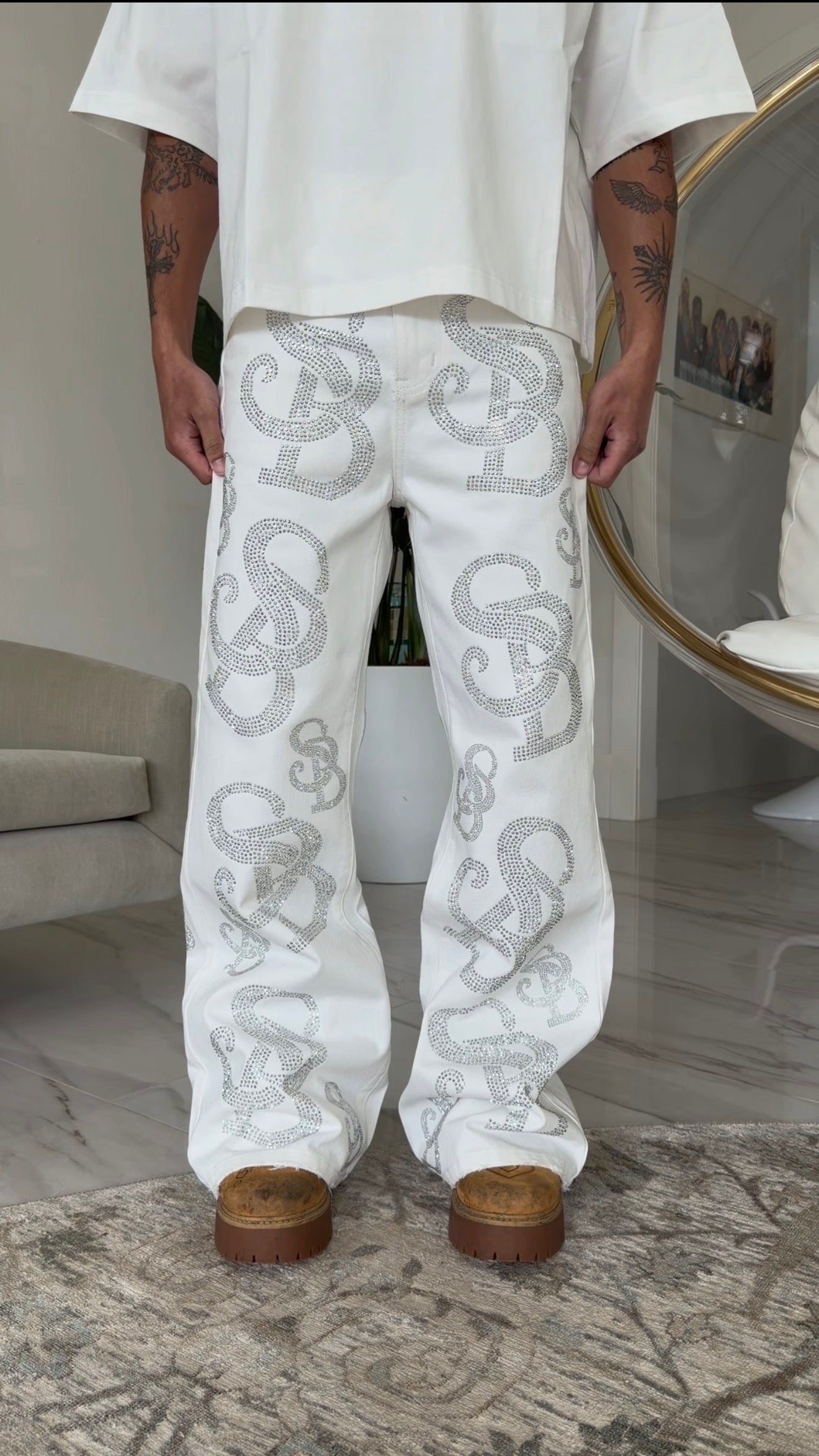 Superstar White Denim