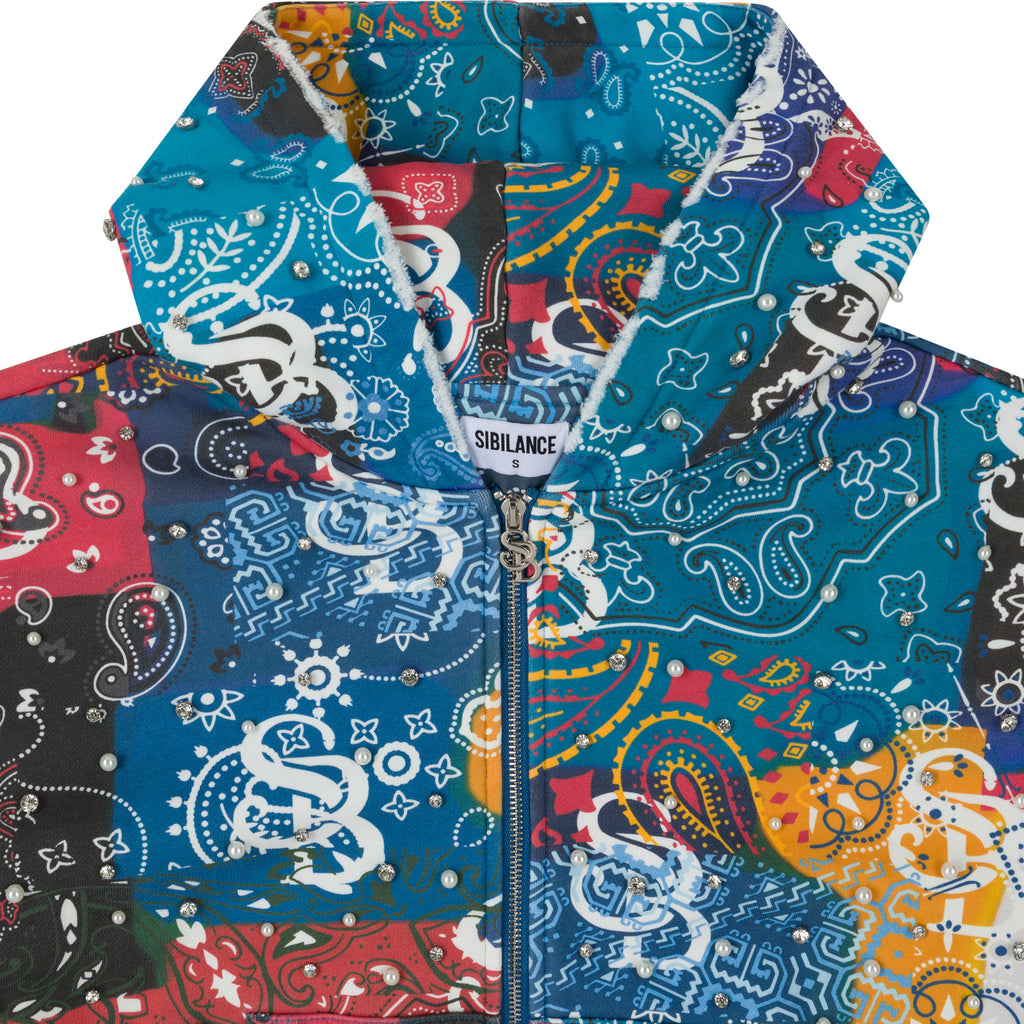 Multi Bandanna Zip