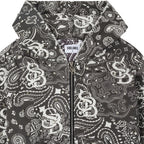 Black Bandanna Zip