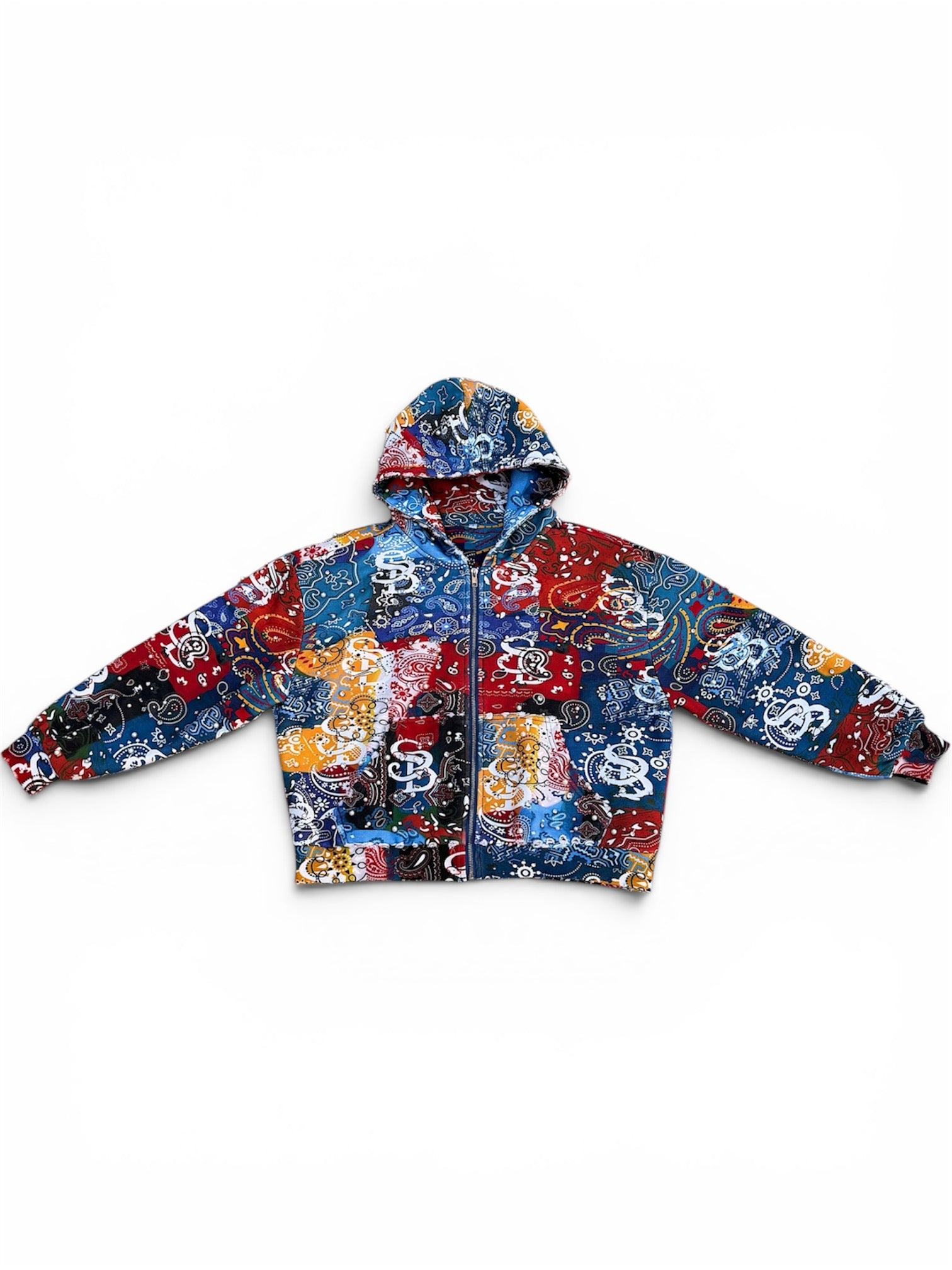 Multi Bandanna Zip