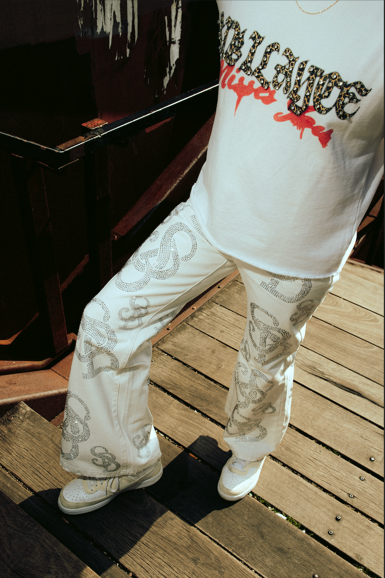 Superstar White Denim
