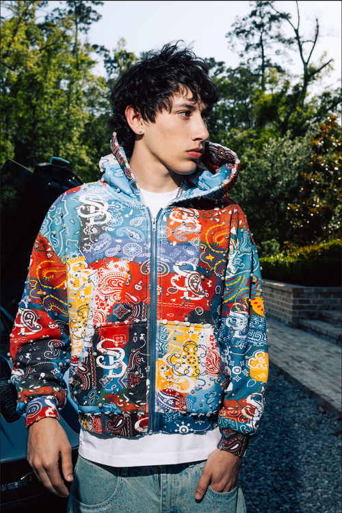 Multi Bandanna Zip